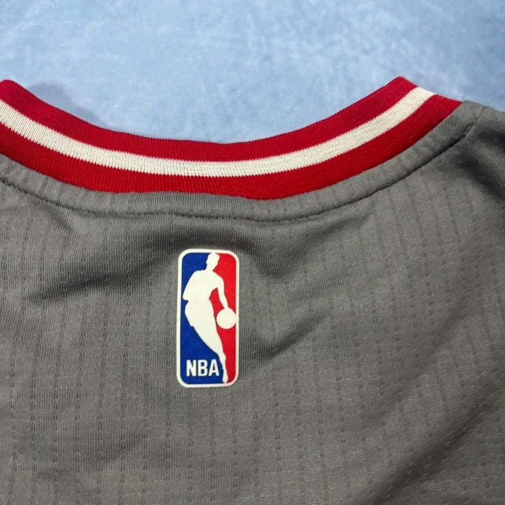 Adidas Chicago Bulls grey NBA jersey